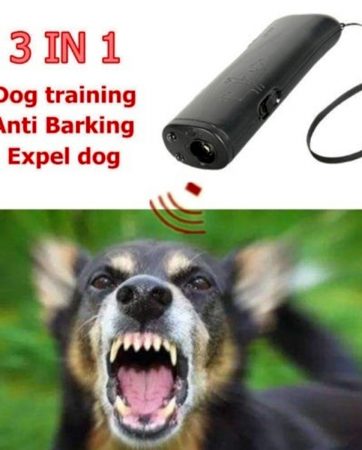 TINGHAO Ultrasonic Anti Barking Control Pet Dog Stop Bark Training Device Dog Repeller Bark Deterrent Silencer