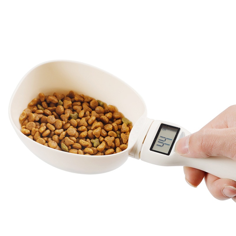 800g/1g-Pet-Food-Scale-Cup-For-Dog-Cat-Feeding-Bowl-Kitchen-Scale-Spoon-Measuring-Scoop-Cup-Portable-With-Led-Display 800g/1g Pet Food Scale Cup For Dog Cat Feeding Bowl Kitchen Scale Spoon Measuring Scoop Cup Portable With Led Display
