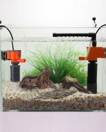 3W/5W Mini 3 in 1 Multi-function Aquarium Purifier Water Quality Tank Filter E2shopping