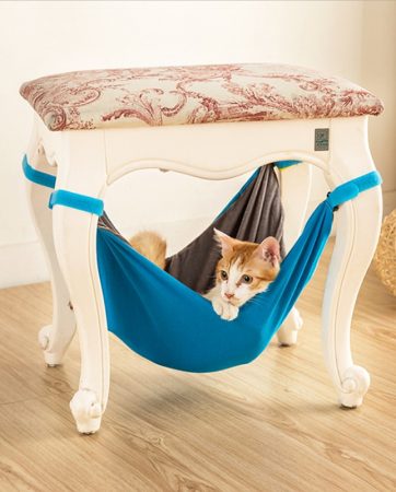 Hanging Cat Bed Mat Soft Cats Hammock For Cattery Pet Cage Bed Cover Cushion Rest Cat House For Small Puppy Cat kitten house 40