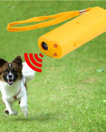 LED Ultrasonic Anti Bark Barking Dog Training Repeller Control Trainer device 3 in 1 Stop Bark Dog Training Device