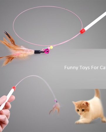 Feather Rop Cat Training Tools Funny Toys For Cat Training Supplies Cat Pet Kittens Interactive Interesting Toys Pet Product