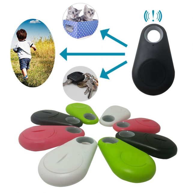 Pets Smart Mini GPS Tracker With Battery Anti-Lost Waterproof Bluetooth Tracer Keys Wallet Bag Kids Trackers Finder Equipments